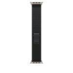 49mm Black Trail Loop - S/M - Natural Titanium Finish